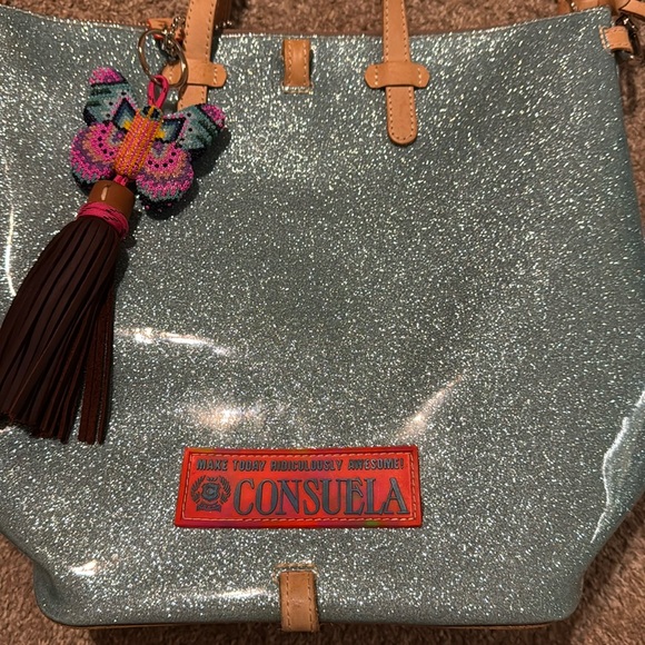 Consuela Lil Matt Sling tote with optional cross body strap, back strap - Picture 8 of 8